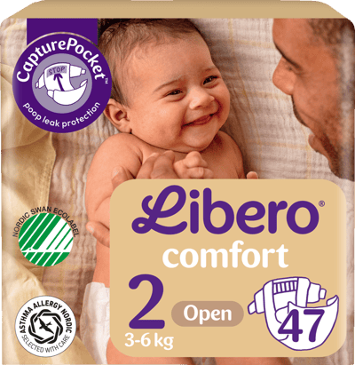 Libero Comfort 2 3-6kg 47 stk
