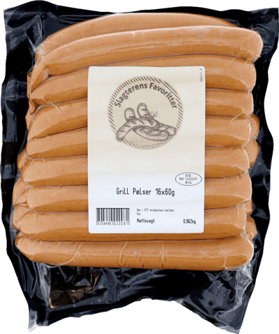 Slagterens favoritter grillpølser 960 g
