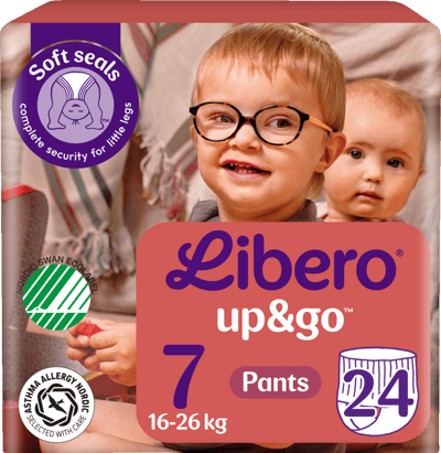 Libero Up&Go 7 16-26kg 24 stk
