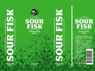 Sicuramente Fisk Sour Apple 15% 07L