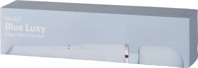 Sinful Luxy Blå Ekstra Kraftig Magic Wand Vibrátor