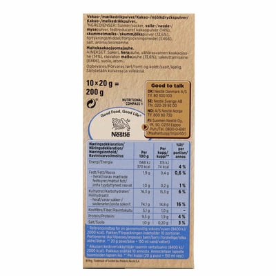 Nestle Choco Hot Classic 10 breve 200 g