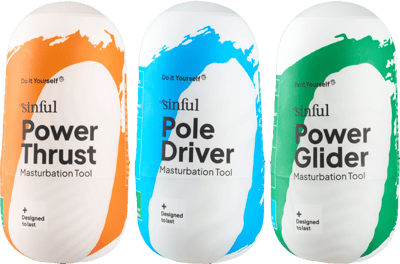 Sündige Masturbation Toolbox 3-Pak