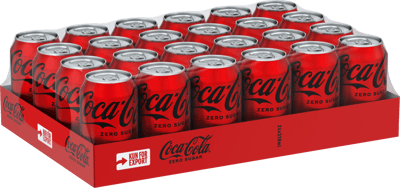 Coca Cola Zero 24x033 L