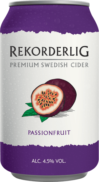Rekorderlig Passionsfrugt 45% 24x033 l