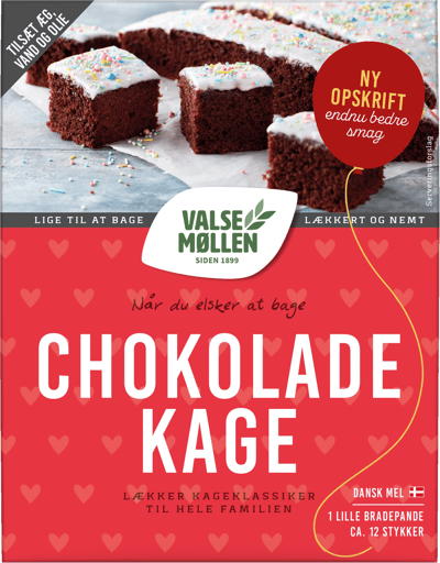 Chokoladekage Valsemøllen 500 g