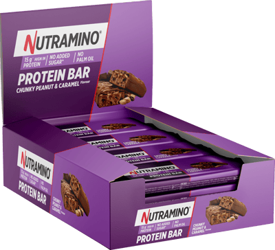 Nutramino Proteinbar Chunky Peanut & Karamel 55g