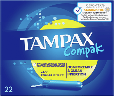 Tampax Compak regolare 22ct