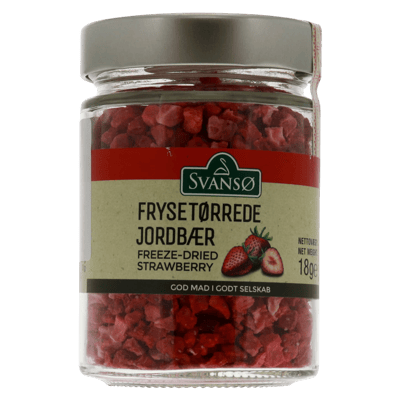 Svansø Frysetørrede Jordbær 18g