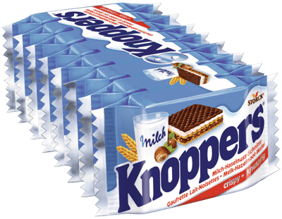 Knoppers 8x25 g
