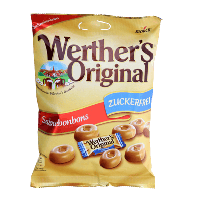 Sukkerfri 70G original de Werther