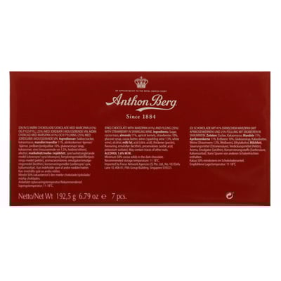 Anthon Berg Jordbær 1925 G