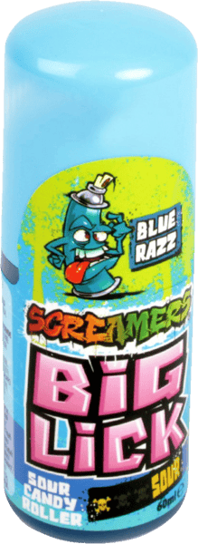 Screamers Big Lick Blue Razz 78g