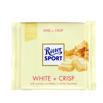 Ritter Sport Hvid Crisp 100 g