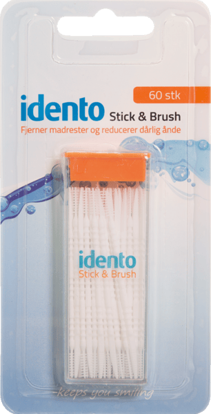 Idento Stick & Brush (1 x 60 stk)
