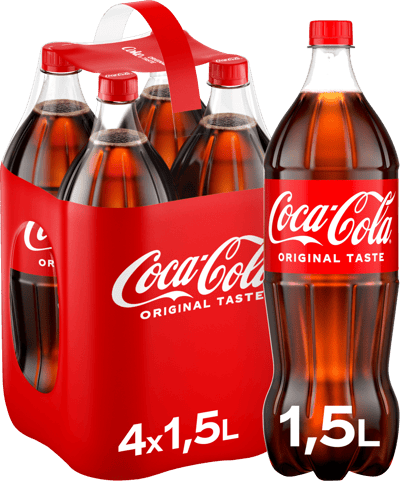 Coca-Cola 4 x 15 l Pet