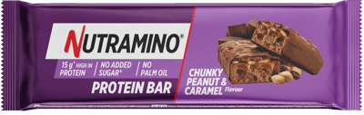 Nutramino Proteinbar Chunky Peanut & Karamel 55G