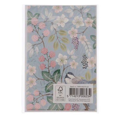 Kort Med KUVvert 15x10 cm 4 Stk Hurra Og Blomster