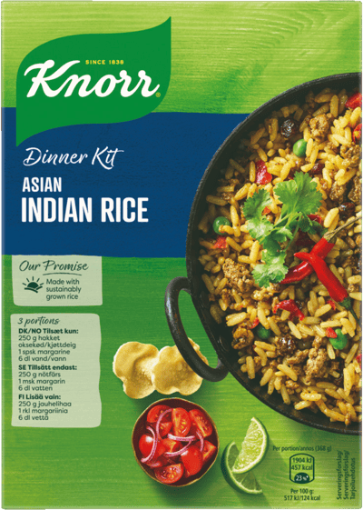 Knorr indisk risret 256 g