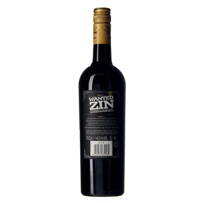 The Wanted Zinfandel 075 l