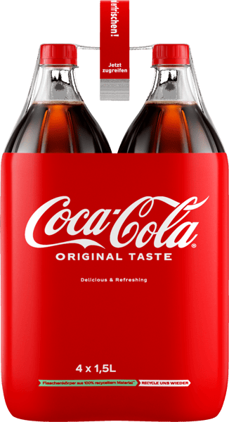 Coca-Cola 4 x 15 l Pet