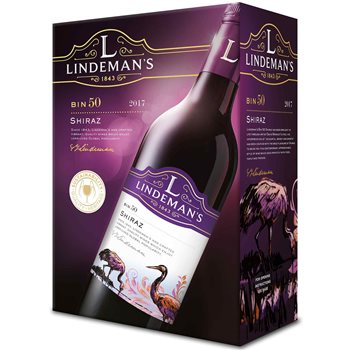 Lindeman's Bin 50 Shiraz 3L Bib