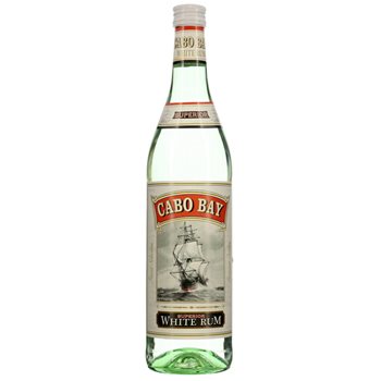 Bílý rum Cabo Bay 37,5% 0,7 l.