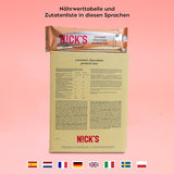 Nicks Protein Bar Mix, Keto Protein Bars Low Carb Snacks bez přidaného cukru, bez lepku | 15g protein s kolagenem (9 proteinových tyčí x 50g)