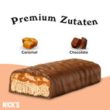 Nicks Protein Bar Mix, Keto Protein Bars Low Carb Snacks bez přidaného cukru, bez lepku | 15g protein s kolagenem (9 proteinových tyčí x 50g)