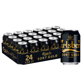 Carlsberg Black Gold Pilsner - 5,8% pivo, 24x33cl Can