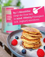 Zuckerfreilich Collagen Pulver Kokos 240G Ohne Zucker, Kollagen MIT Vitaminen, Zuckerfreies Protein und Spurerenelemenn, Hochdosiert MIT 7.000 mg Kollagenhydrolysasat Pro část