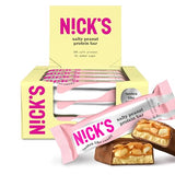 Nicks Protein Bar Mix, Keto Protein Bars Low Carb Snacks bez přidaného cukru, bez lepku | 15g protein s kolagenem (9 proteinových tyčí x 50g)