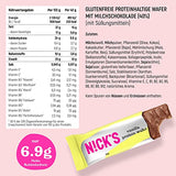 Nicks Keto Bars arašídy n Fudge, čokoládové arašídy karamelové občerstvení, 175 kalorií, 3,9 čistých sacharidů, bez přidaného cukru, bezlepkové, nízké sacharidy (15x40g)