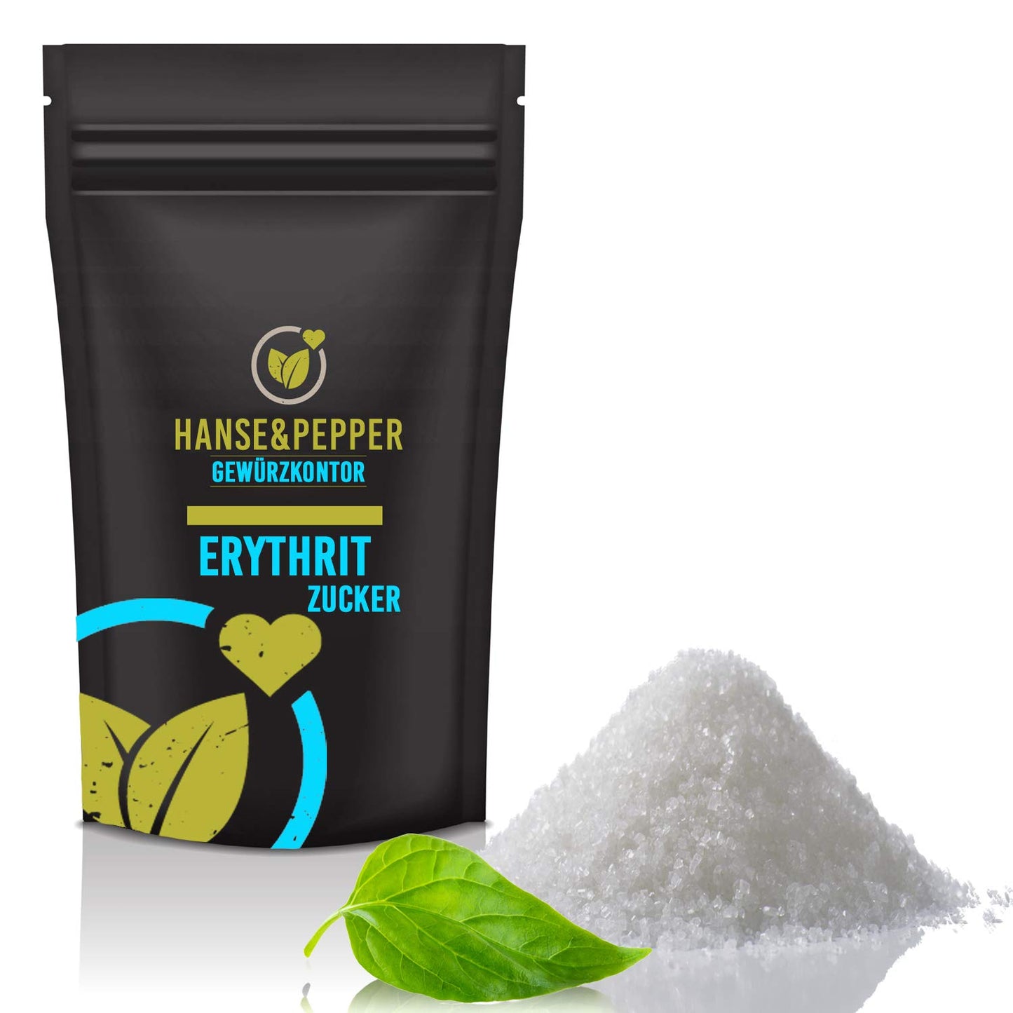 1 kg Erythritol kaloriefrit sukker Erythritol velegnet til diabetikere Gourmet 1A kvalitet - Greenline serien