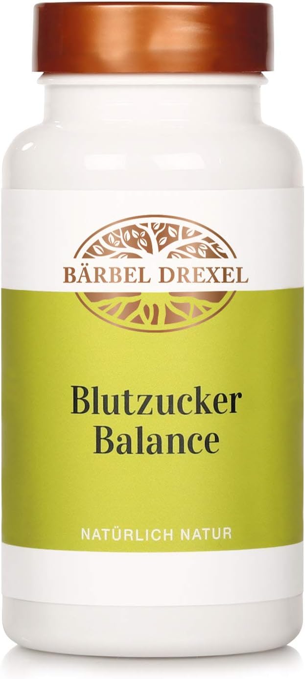 BÄRBEL DREXEL® Blood Sugar Balance Capsules Regulat (216 pcs) 100% Vegan Made in Germany Unique complex: Magnesium Cinnamon Zinc Chromium Purslane Bitter melon, blood sugar level