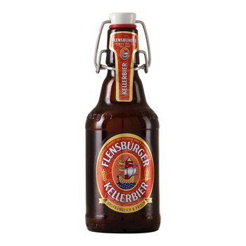 Flensburger Kellerbier 0,33 l. + kalhoty