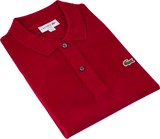 Lacoste Polo Bordeaux Str l