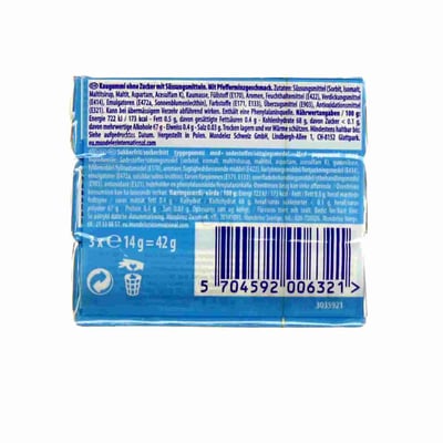 Stimulol Peppermint Sukkerfri 3-Pak 42 g