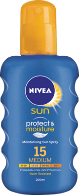 Nivea Caring Sun Spray SPF 15 200 ml
