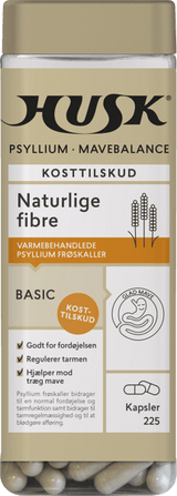 Husk Psyllium Mavebalance 225 KAPSLER