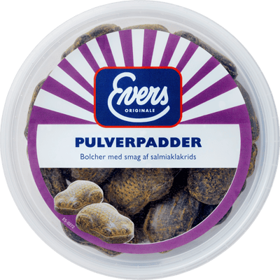 Evers pulverpadder 180g Bøtte