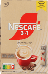 Omedelbart 3in1 krämig nescafe 10 stk