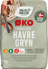 Valsemøllen Dansk ØKO Havregryn 1 kg