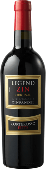 Corterosso Legend Zin Negroamaro Zinfandel 075 l