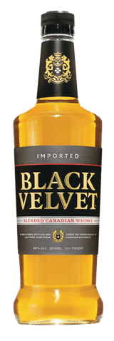 Whisky canadiense de terciopelo negro 40% 1 L