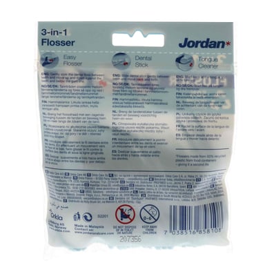 Jordan 3-i-1 flossare
