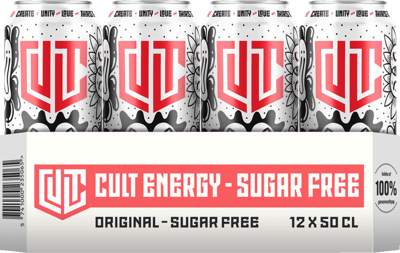Kult Energy Sugarfree 12x05L