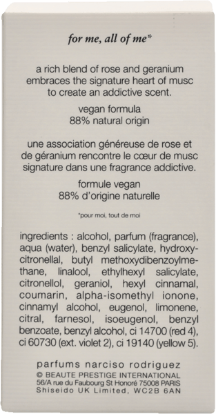 Narciso Rodriguez všechny mě EDP 50 ml