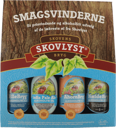 Skovlyst Smagskasse 05% 4x05L + Pant