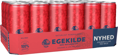 Egekilde Jordbær-lime 24x033l ds